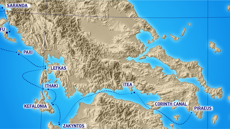 Bike and Sail Corfu-Athens