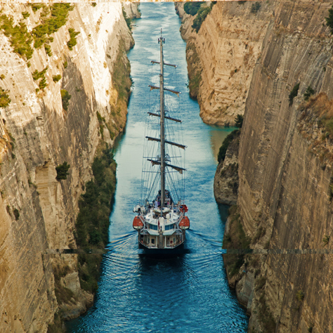 Day 11.1. Corinth Canal