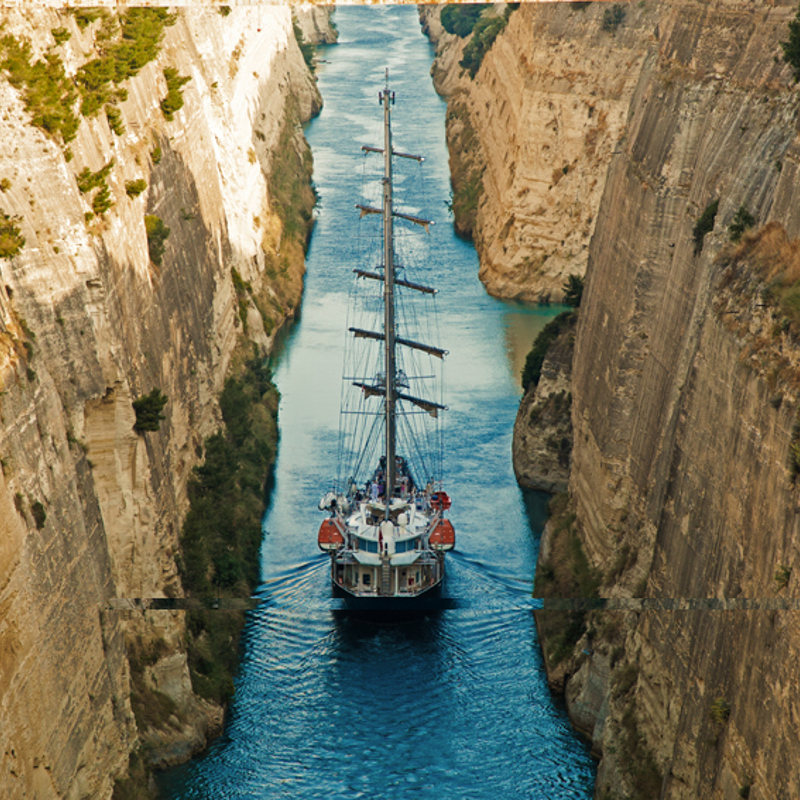 Day 11.1. Corinth Canal
