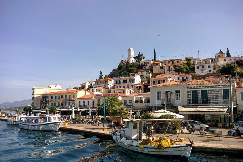 Poros island. The lesser known gem of the Aegean