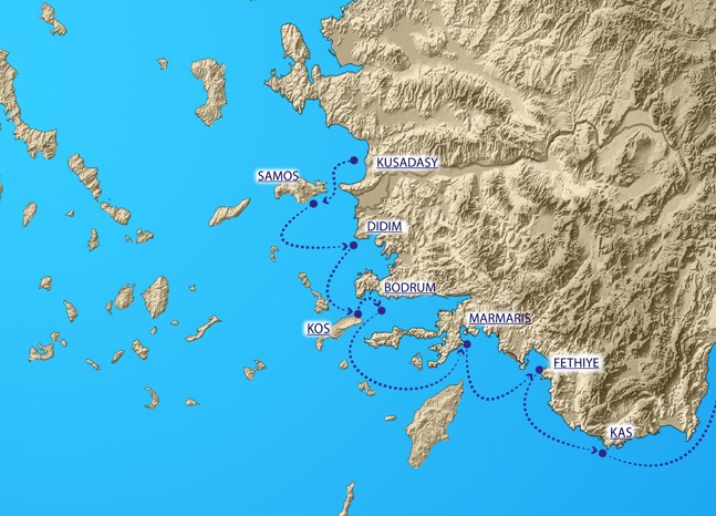Turkey sailing charter